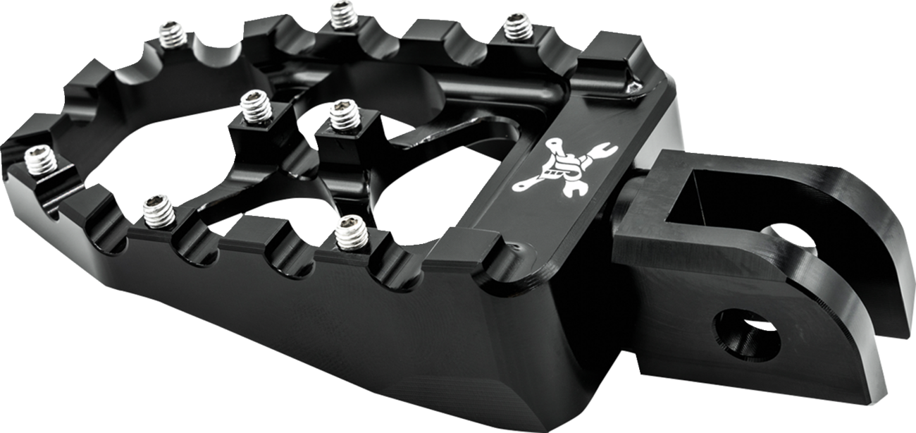 MX Evolution Pegs - MX Evolution Driver Pegs - Black - Softail - Image 3