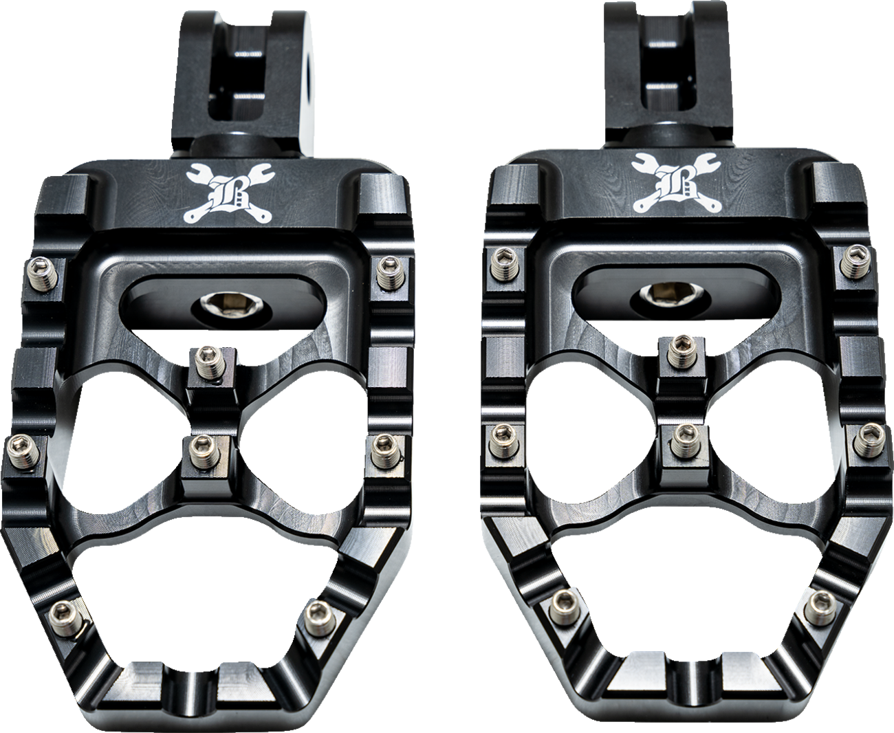 MX Evolution Pegs - MX Evolution Passenger Pegs - Black - Softail