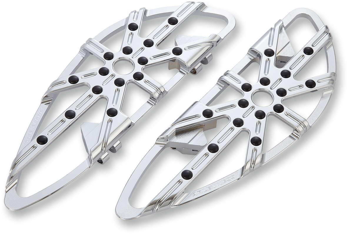 10 Gauge Floorboards - Driver - Chrome [1622-0516]