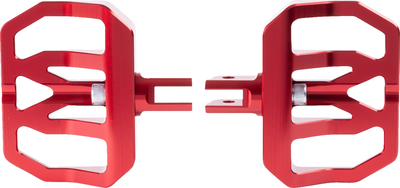 Mini Aggressor Floorboards - Red - Front [1621-1232] - Image 2