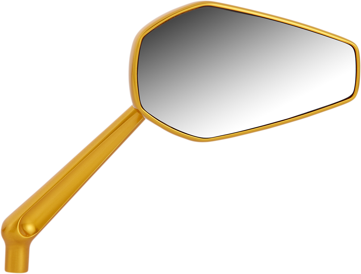 Mini Stocker Forged Mirror - Mirror - Mini/Stocker - Side View - Hexagon - Gold - Right [0640-1390] - Image 2