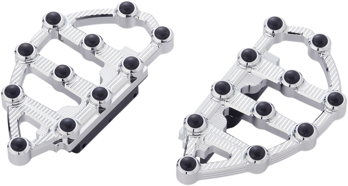 MX Billet Floorboards - MX Passenger Floorboards - Chrome [1621-0946]