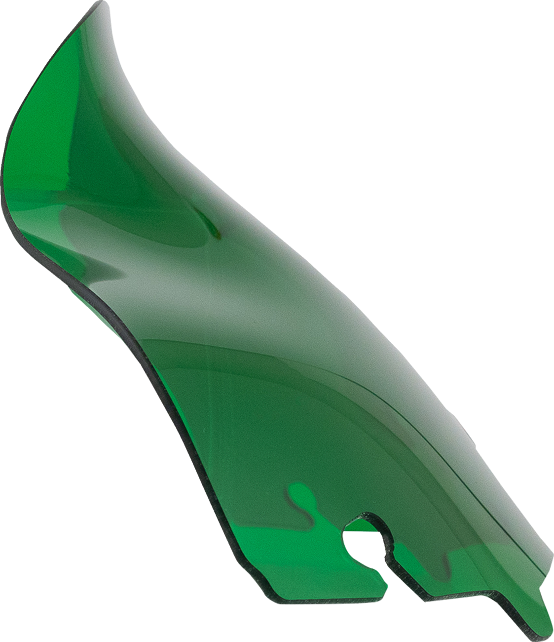 Kolor Flare® Windshield - 6-1/2" - Green - '14-'25 FLH/FLHT/FLHX [2310-0805]