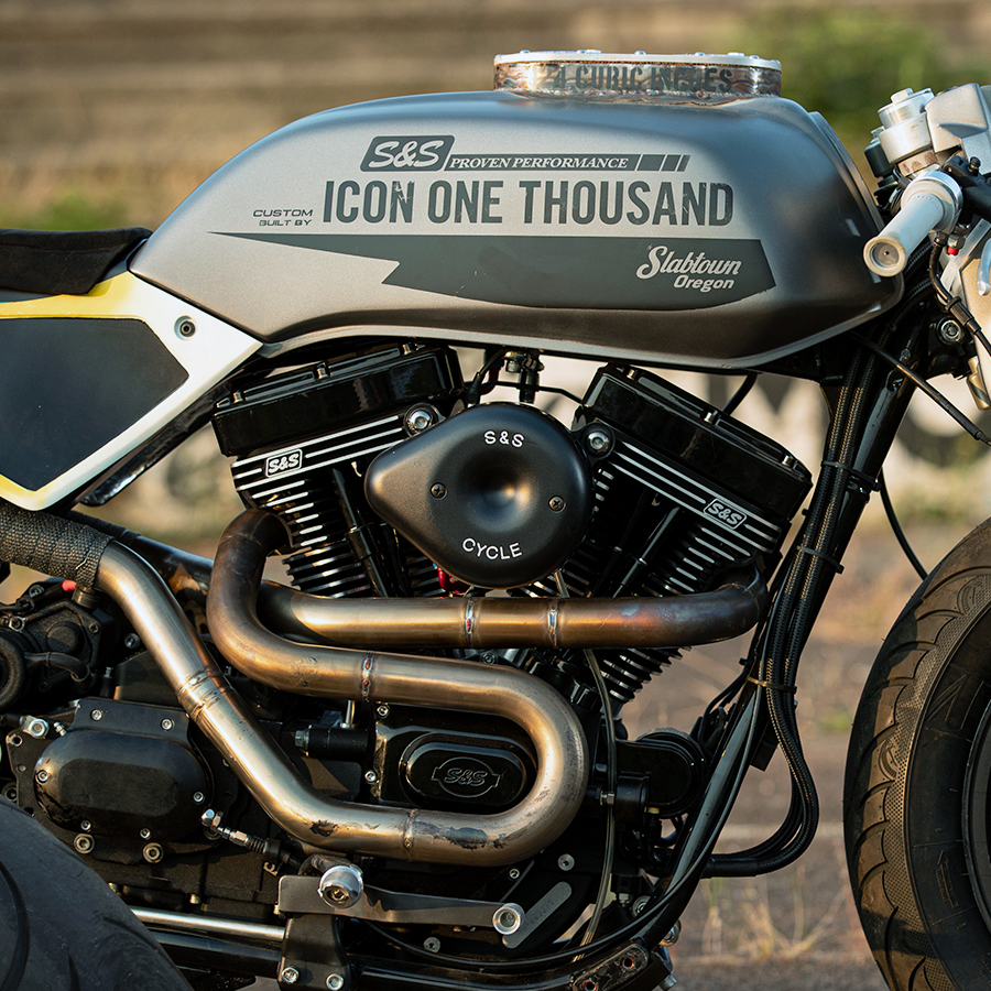 T124 High Compression Long Block Engine - T124 Long Block Engine - Black - Touring | Dyna [0901-0243] - Image 2