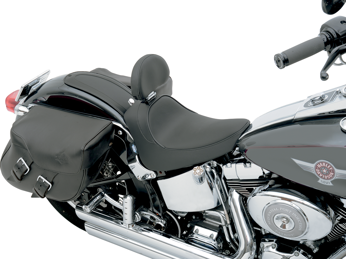 Backrest Compatible Solo Seat — Smooth - Solo Seat - Smooth - Driver Backrest - FL/FX '00-'06 [0802-0632] - Image 3