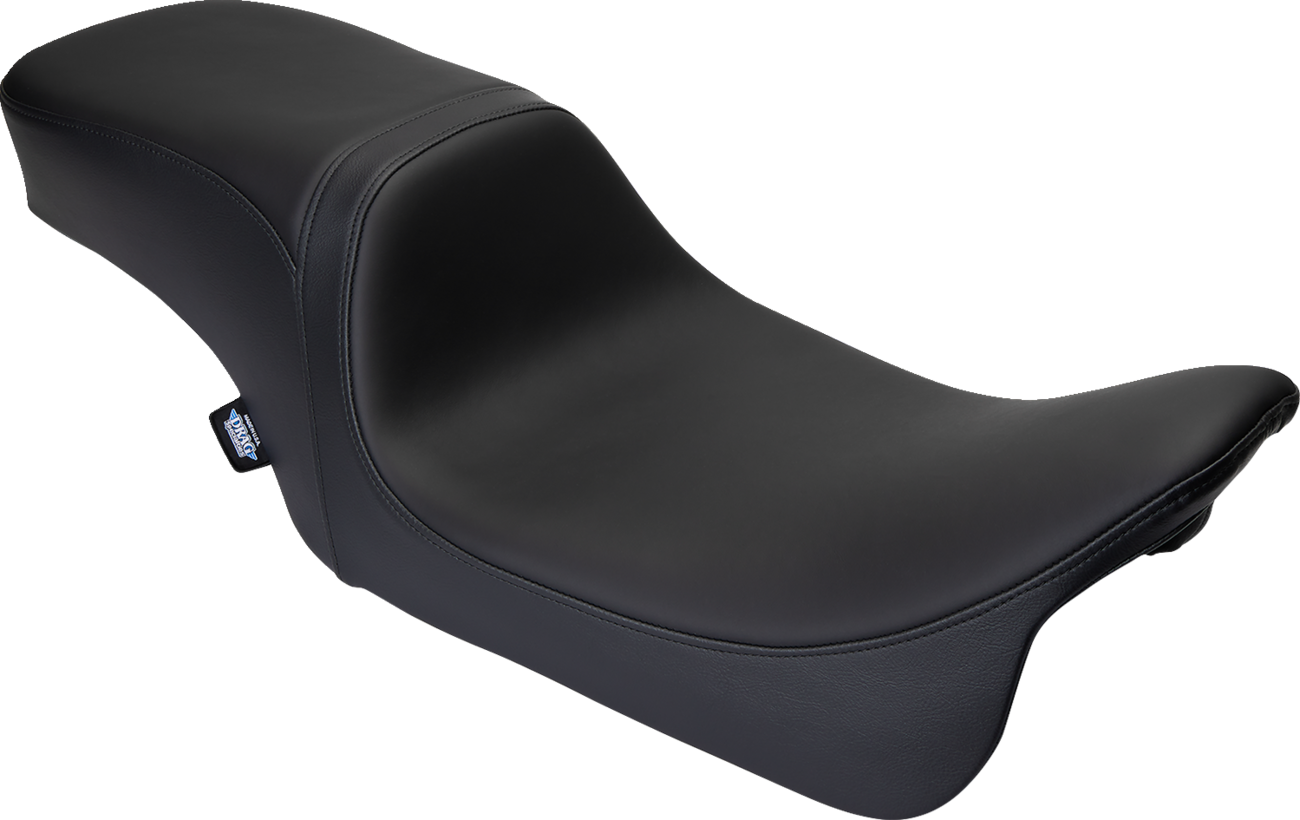 Performance Predator 2-Up Seat - Predator 2-Up Seat - Solar Leather - Black - Smooth - w/o Backrest - FL '08-'23 [0801-1495]