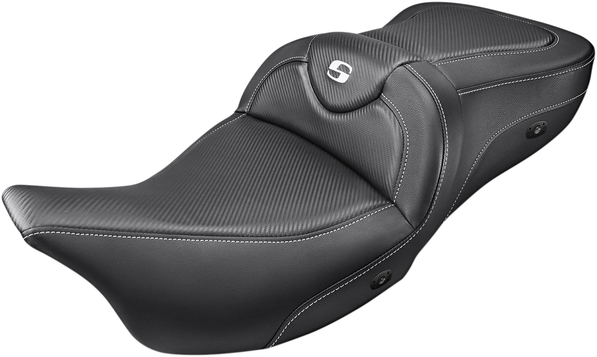 Heated Roadsofa™ Carbon Fiber Seat - Heated Roadsofa™ Seat - Carbon Fiber - without Backrest -FL '08-'24 [0801-1167]