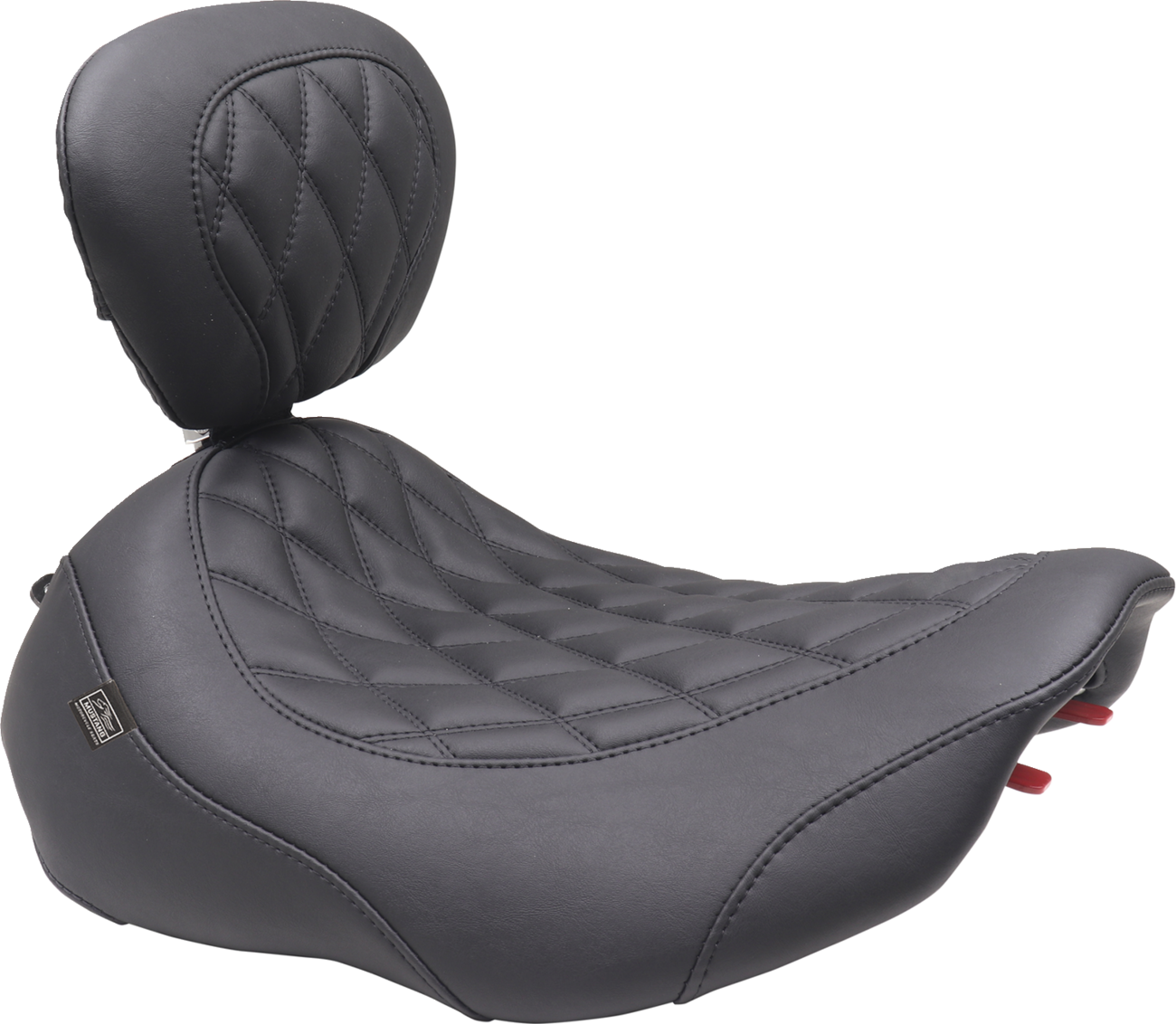 Wide Tripper™ Solo Seat - Wide Tripper™ Seat - Solo - Black Stitching - FLT/FLH '23-'25 [0801-2014]