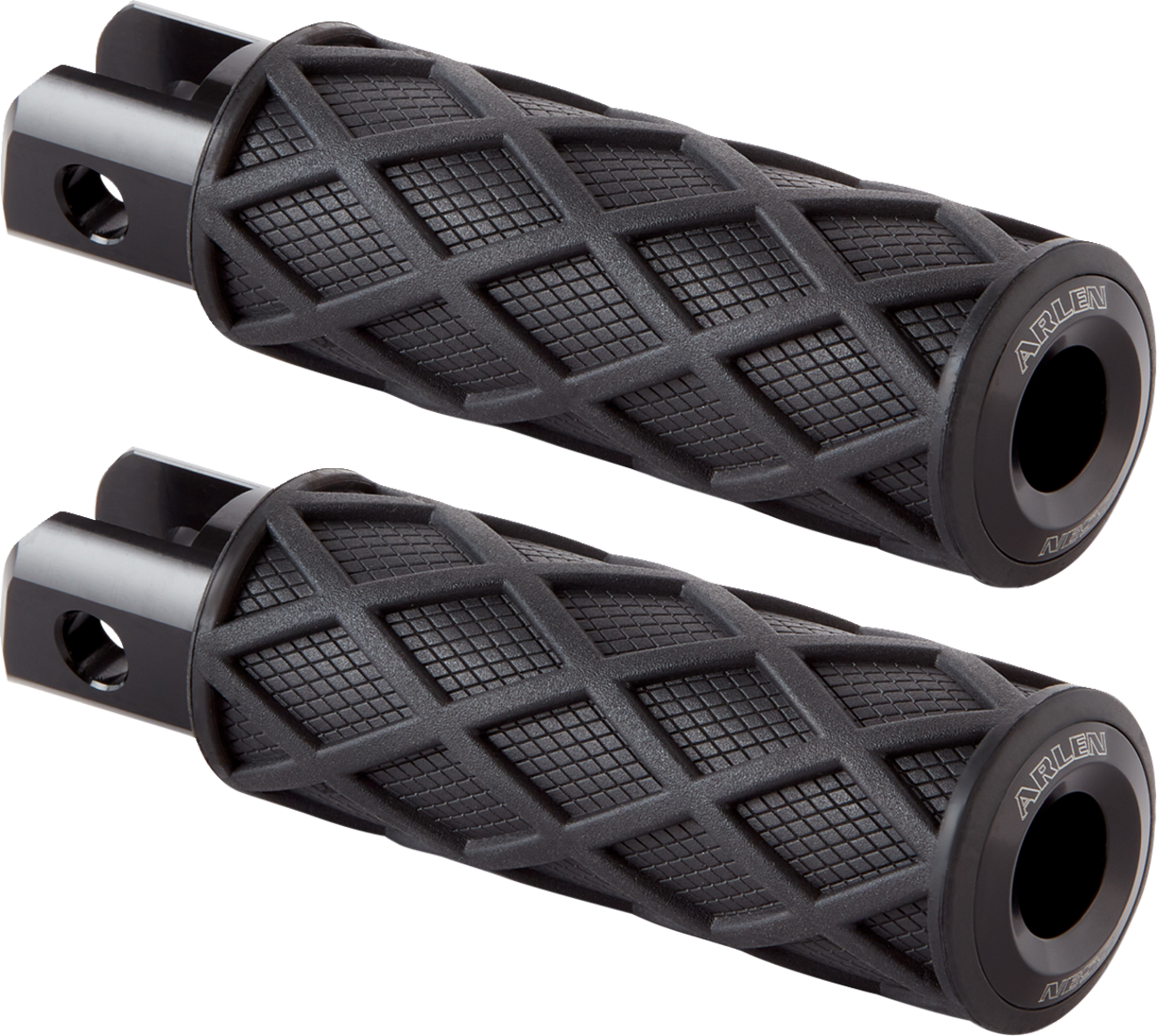 Diamond Foot Pegs - Driver - Black [1620-2671]