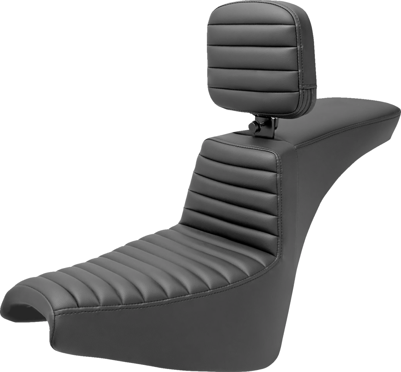 Tour Step-Up Seat - Rider Backrest - Tuck-n-Roll - FXBB/FXST '18-'24 [0802-1520]