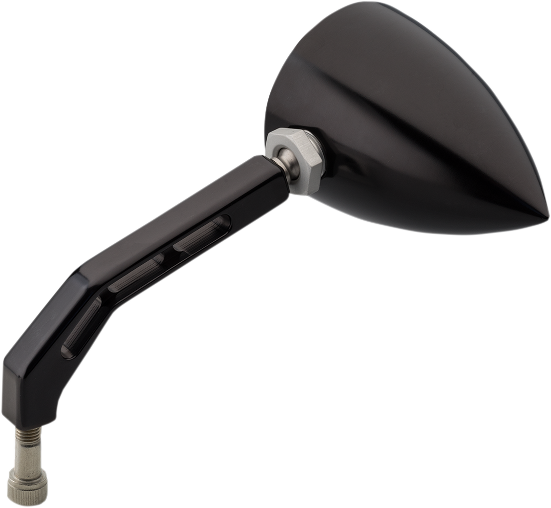 ViewTech V Billet Mirror - Mirror - ViewTech 5 - Side View - Teardrop - Black [0640-0199] - Image 2