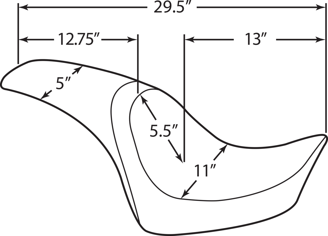 Predator Seat - Smooth - FL/FX '00-'17 [0802-0467] - Image 4