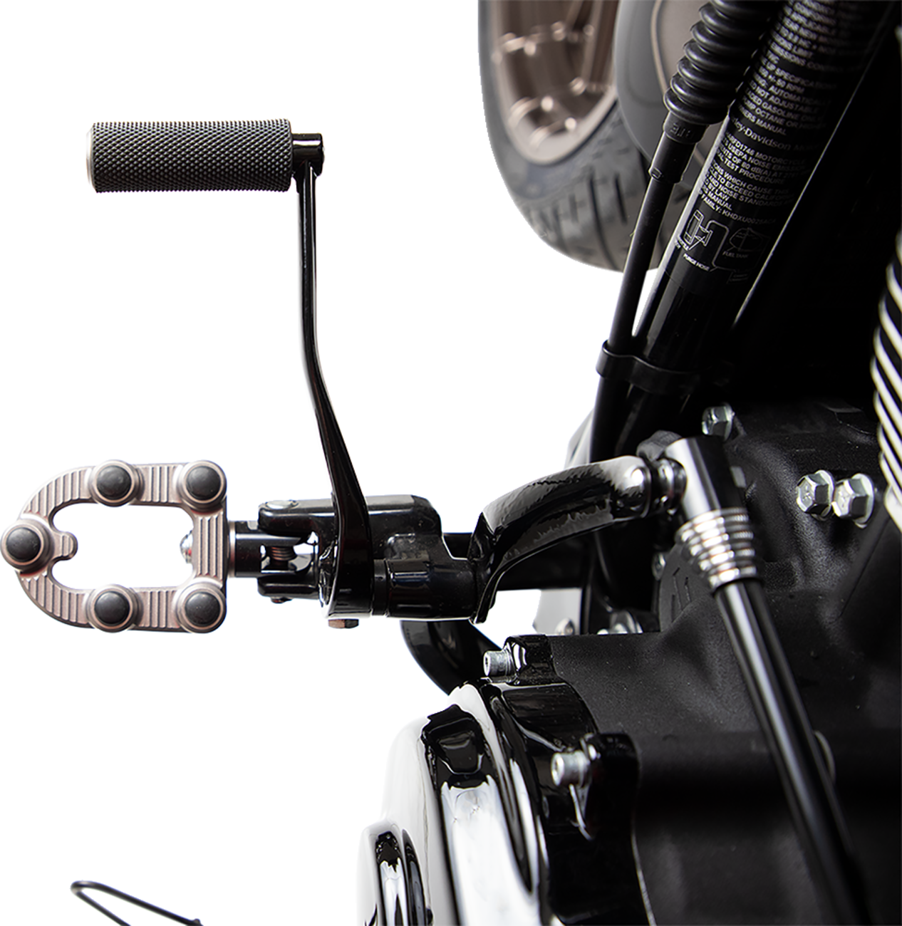 MX Foot Pegs - Driver - Titanium [1621-0998] - Image 2