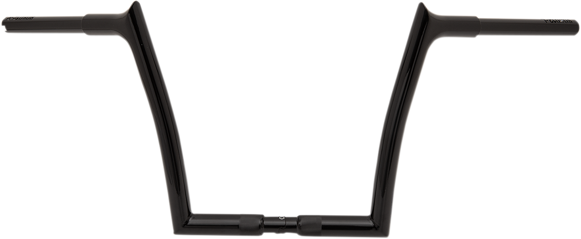 1-1/4" EZ Install Pointed Top Handlebar - 12" - Black [0601-4821]