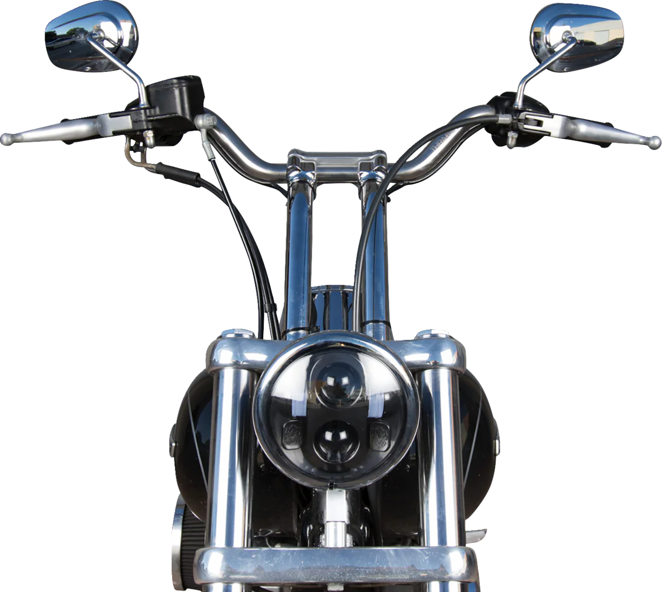1" Handlebar - Mid Bend - Black [0601-6656] - Image 4