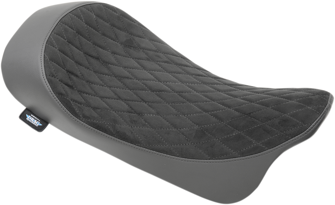 EZ-ON Mount Low-Profile Solo Seat - Solo Seat - Faux Suede - Diamond - FL '08-'23 [0801-1039]