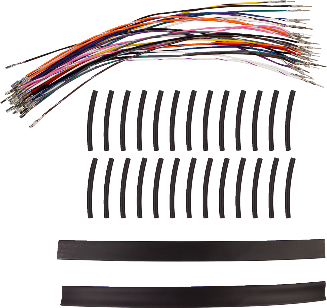 Ready-To-Install Handlebar Wire Extension Kit - Handlebar Wiring Extension - 12" - '07-'13 FL [2120-0223]