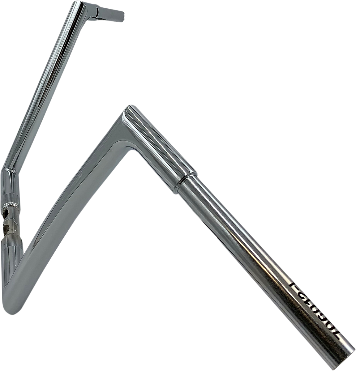 1-1/4" EZ Install Flat Top Handlebar - 12" - Chrome [0601-5521] - Image 2