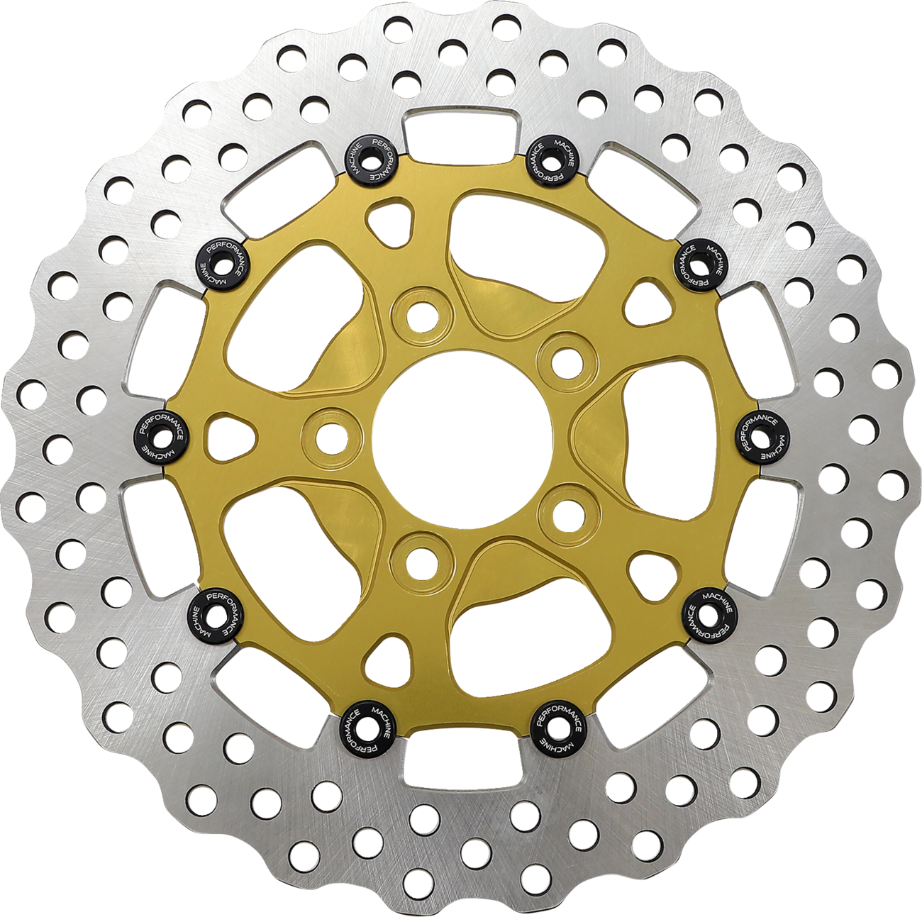 Two-Piece Brake Rotor - Dominator Rotor - Rear - 11.5" - Gold [1710-4298]