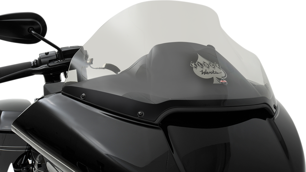 Sport Flare® Windshield - 14" - Dark Smoke - '15-'25 FLTR [2310-0570] - Image 6