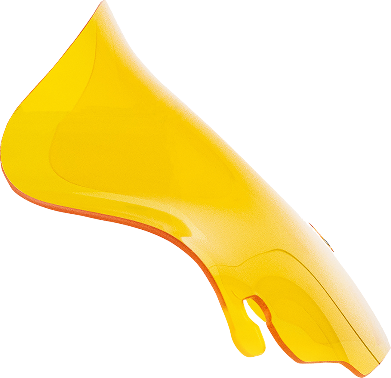 Kolor Flare® Windshield - 6-1/2" - Yellow - '96-'13 FLHT/FLHX [2310-0816]