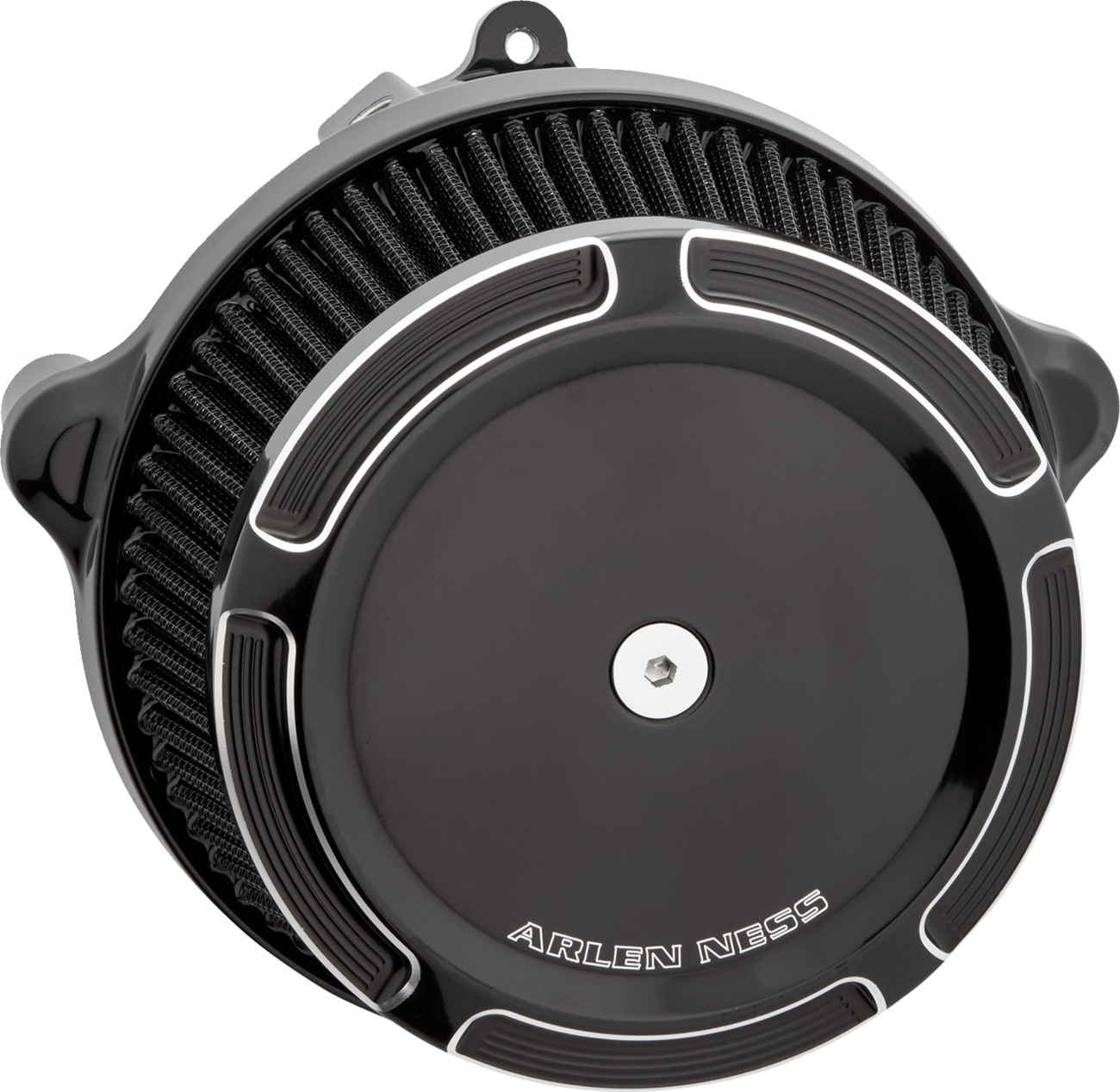 Big Sucker™ Stage 1 Air Cleaner Kit with Cover - Beveled - Black [1010-3255]