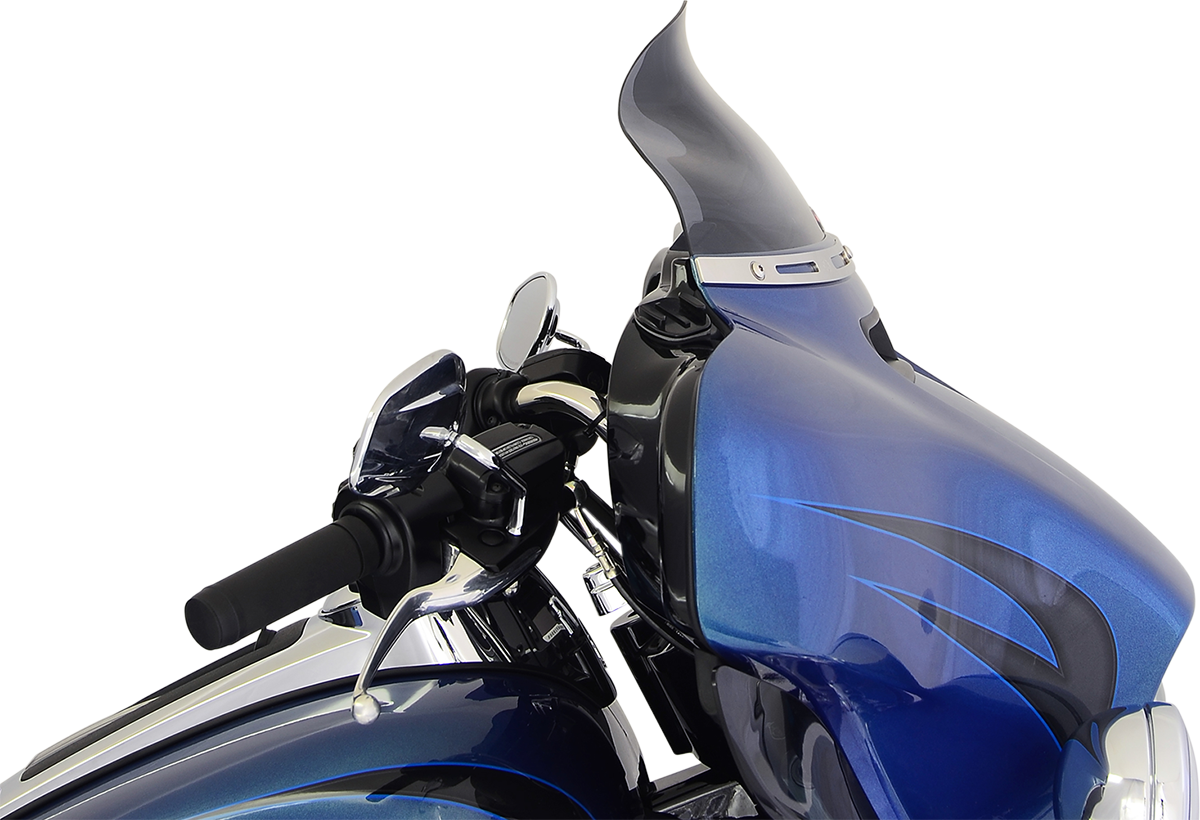 Flare® Windshield - 6-1/2" - Dark Smoke - '14-'25 FLH [2310-0474]