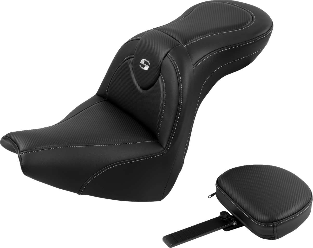 Roadsofa™ Standard Reach Seat - Roadsofa™ Seat - with Backrest - Carbon Fiber - FXBR/S '18-'20 [0802-1625]