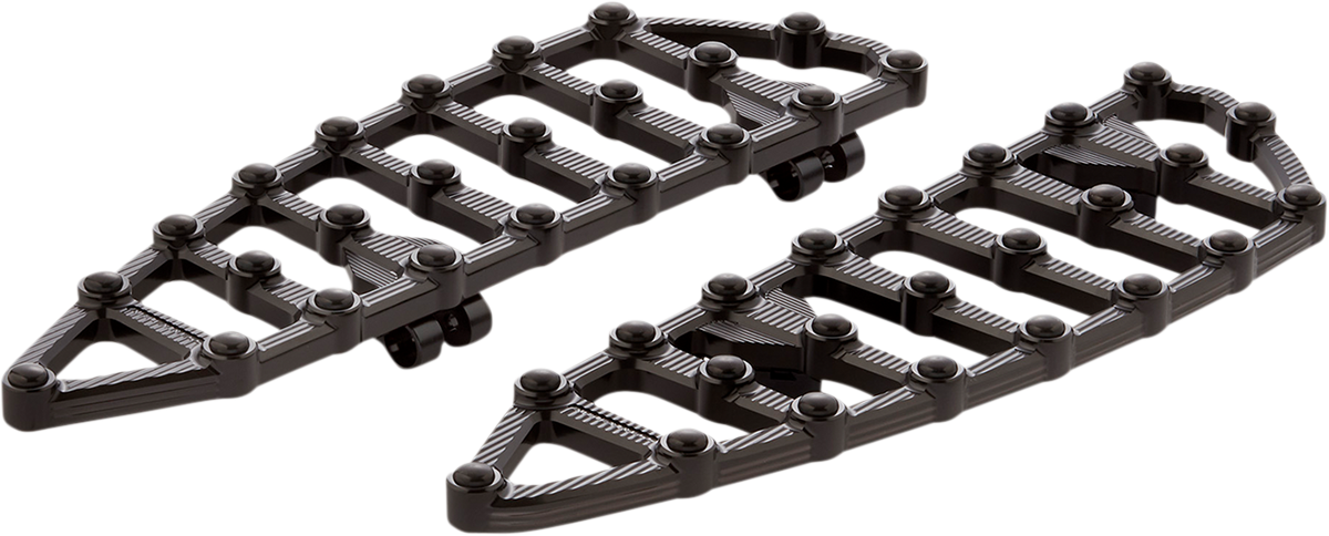 MX Billet Floorboards - MX Driver Floorboards - Black [1621-1012]
