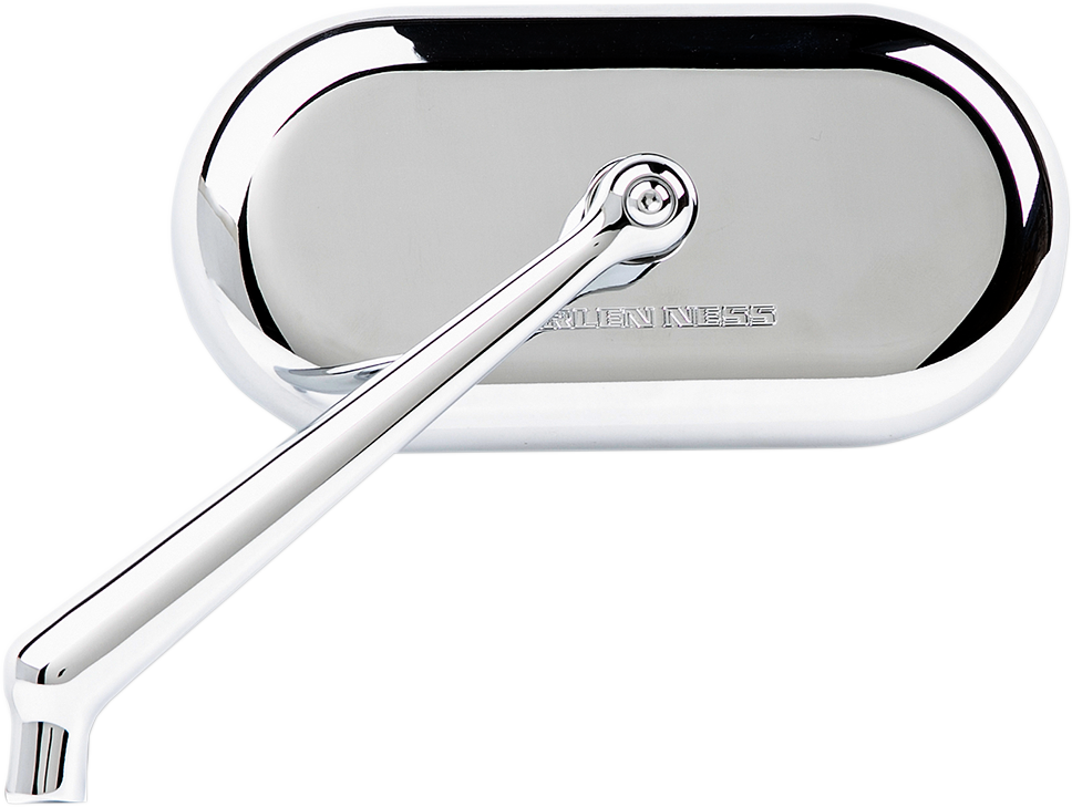 Forged Oval Mirror - Mirror - Side View - Oval - Chrome - Left [0640-1333]