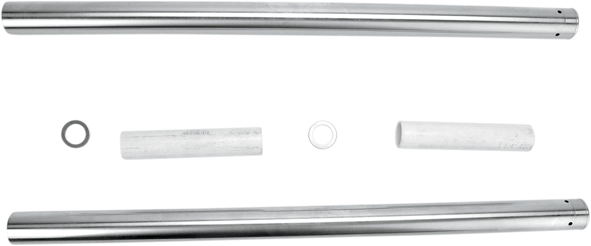 Fork Tubes - 49 mm - 25.50" - Hard Chrome - Standard [0404-0050]