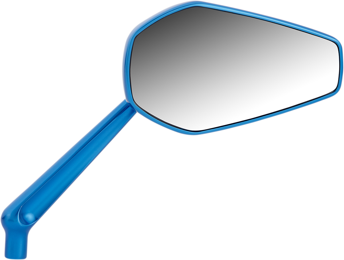 Mini Stocker Forged Mirror - Mirror - Mini/Stocker - Side View - Hexagon - Blue - Left [0640-1386] - Image 2