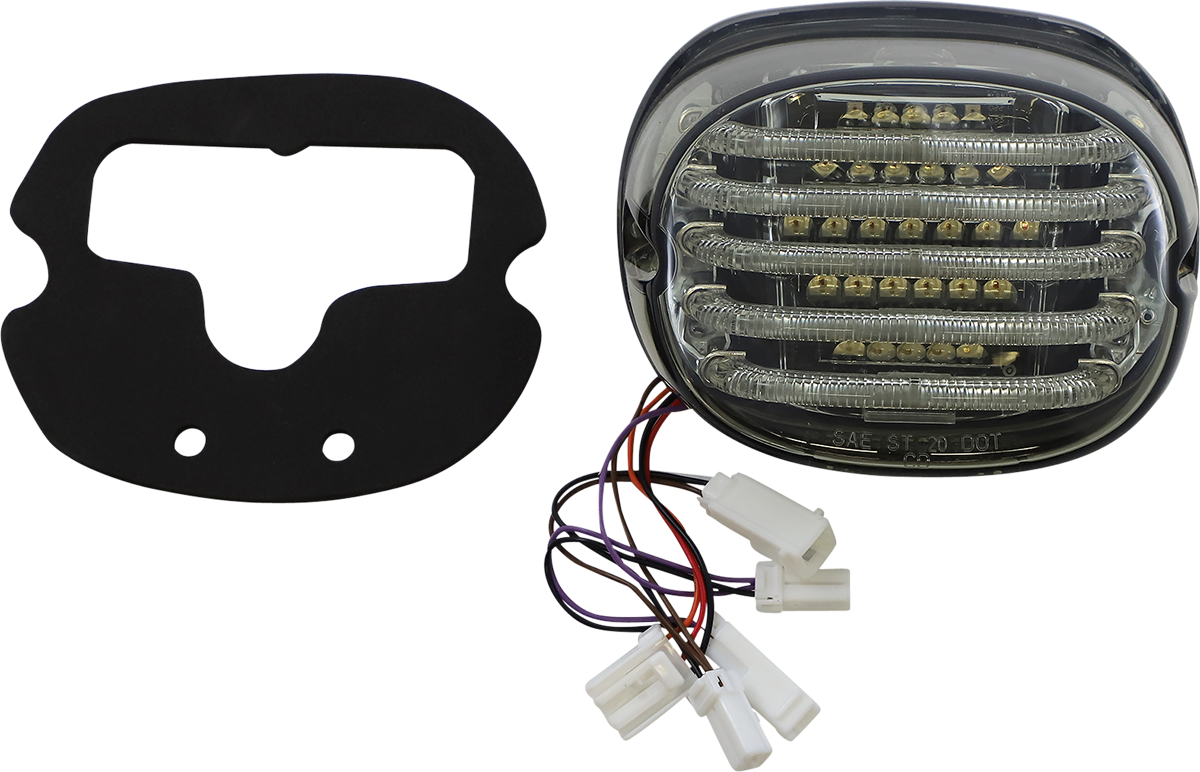 ProBEAM® Integrated Low Profile LED Taillights with Auxiliary Turn Signals - Taillight/Turn Signal - Bottom Window - Smoke Lens [2010-1413] - Image 2
