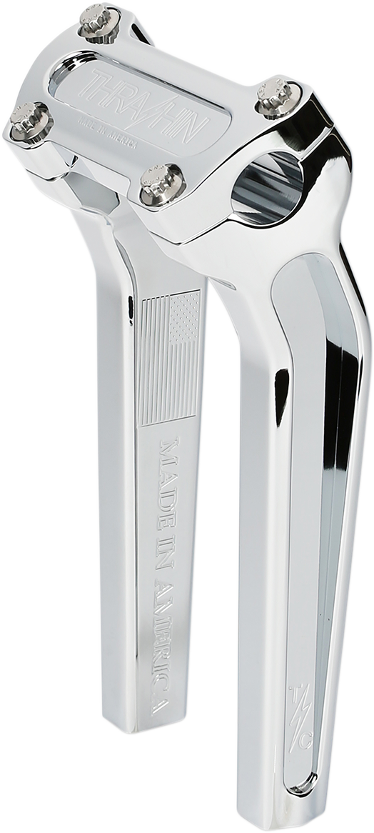 Handlebar Risers - Pull Back - 9-1/2" - Chrome [0602-1051]