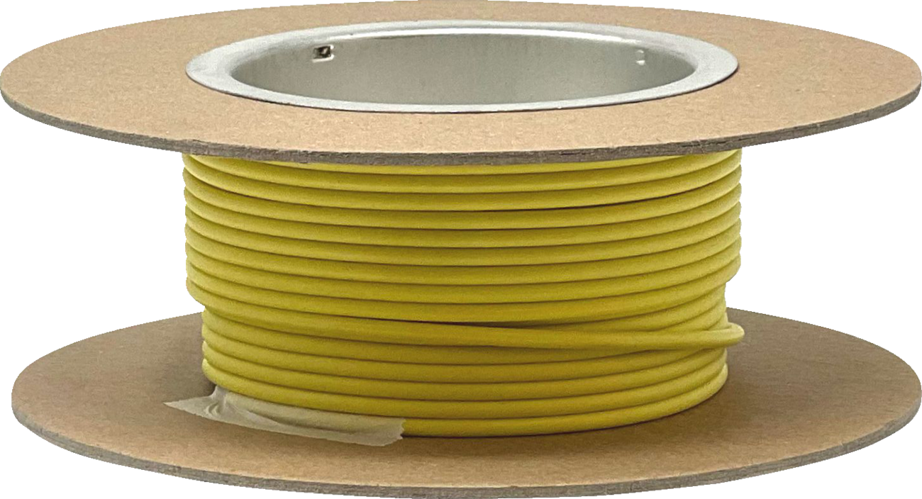 GXL Copper Wire - 25' GXL Wire Spool - 14 Gauge - Yellow [2120-1297]