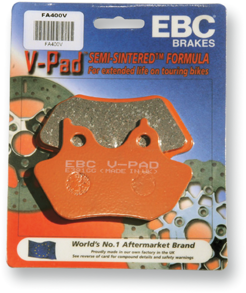 Semi-Sintered "V" Brake Pads - Semi-Sintered Brake Pads [1721-1377] - Image 2