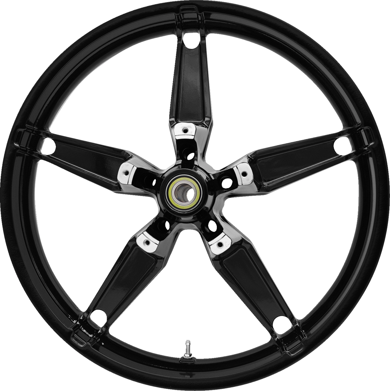 Daytona Wheel - Wheel - Daytona - Front - Dual Disc/without ABS - Black - 21x3.5 [0201-2651]