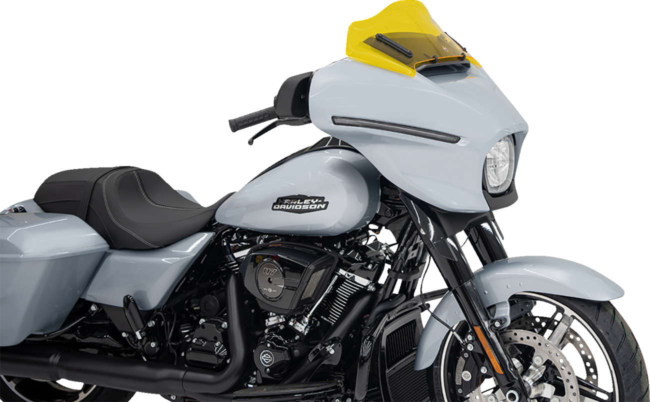 Kolor Flare® Windshield - 8" - Yellow - '23-'25 FLHX [2310-0880] - Image 4