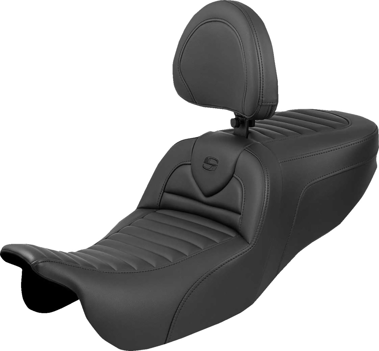 RoadSofa™ Seat - Roadsofa™ Seat - with Backrest - Tuck-n-Roll - FLRT/FLTRT '15-'25 [0801-2145]
