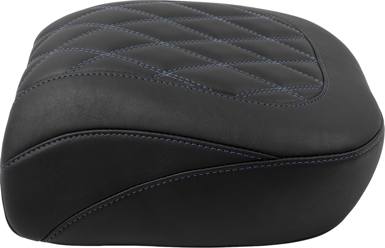 Wide Tripper™ Passenger Seat - Wide Tripper™ Seat - Passenger - Sky Blue Stitching - FLT/FLH '23-'25 [0801-2028]