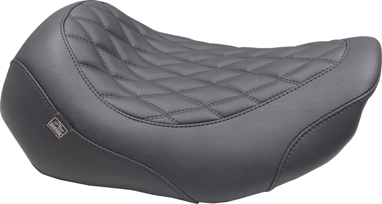 Wide Tripper™ Solo Seat - Wide Tripper™ Seat - Solo - Black Stitching - FLT/FLH '23-'25 [0801-2014] - Image 4