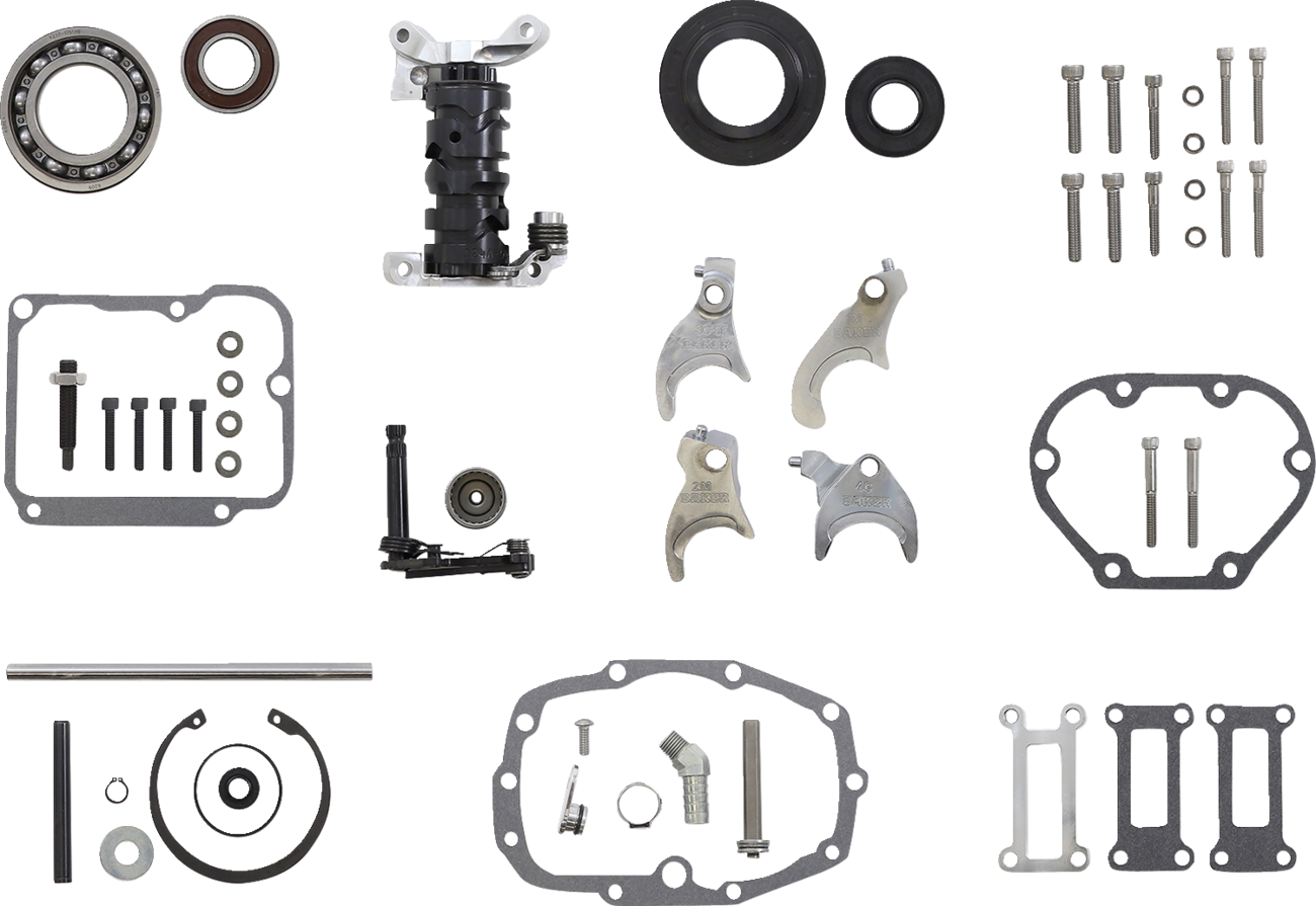 Overdrive 6-Speed Gear Set - Gear Set - Overdrive/6-Speed - Polished - '02-'06 Touring [1103-0040] - Image 2