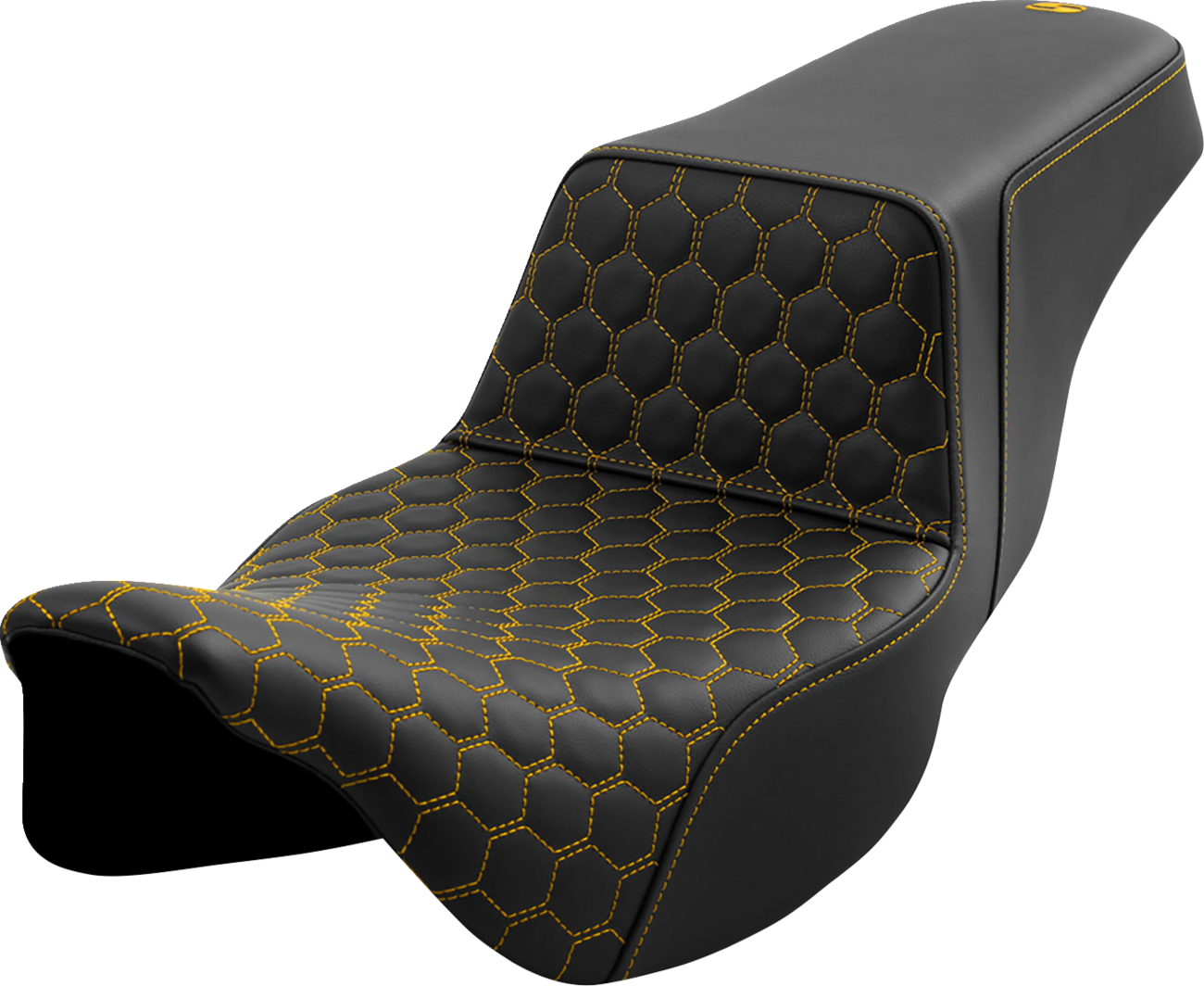 Honeycomb Step-Up Seat - Step-Up Seat - Honeycomb - Extended Reach - Gold Stitching - FL '08-'23 [0801-1564]