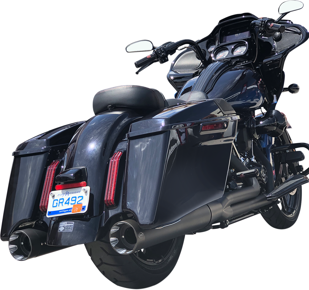 Shadow Muffler Kit - Black [1861-1391]