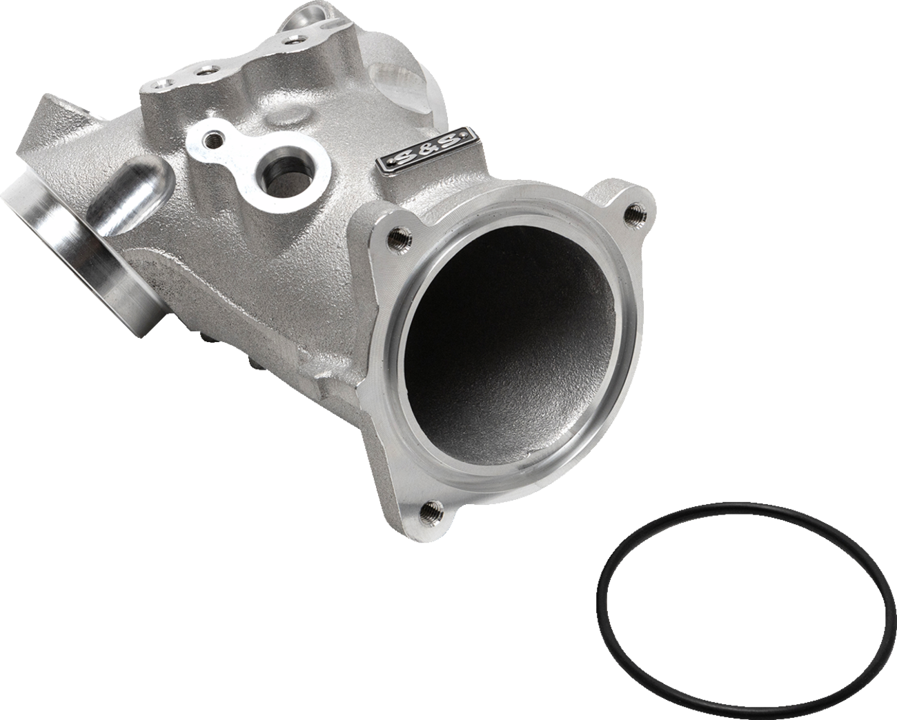 55 mm Performance Intake Manifold - Performance Intake Manifold - M8 - 55 mm - Silver [1050-0468] - Image 2