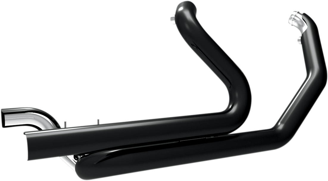 Aggressor 2-into-1-into-2 Header - Black [1802-0252]