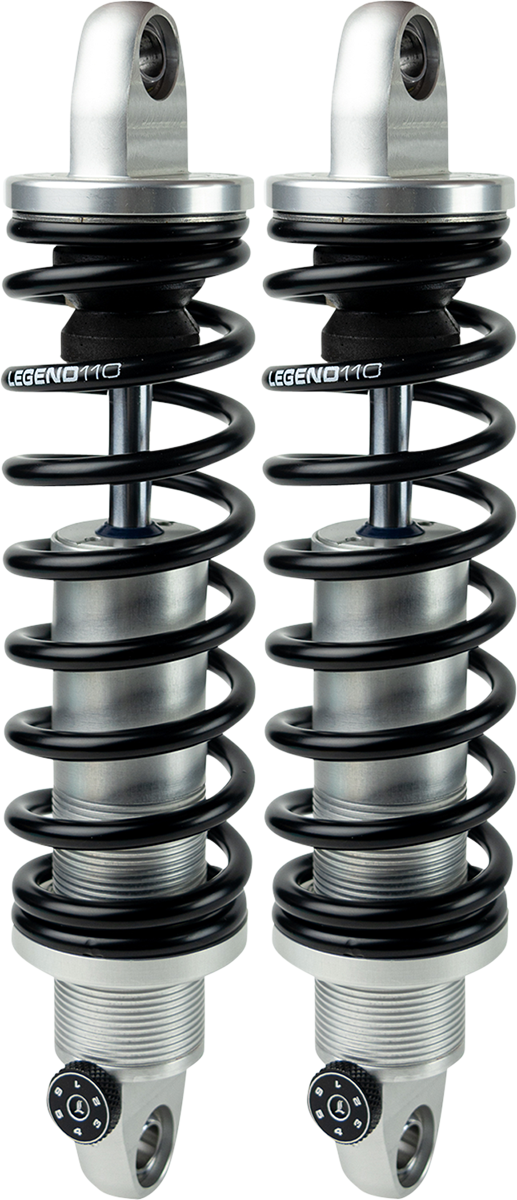Legend REVO-A Coil Suspension For Dyna Models - REVO-A Adjustable Dyna Coil Suspension - 14" - Clear Anodized - Heavy-Duty [1310-1778] - Image 2