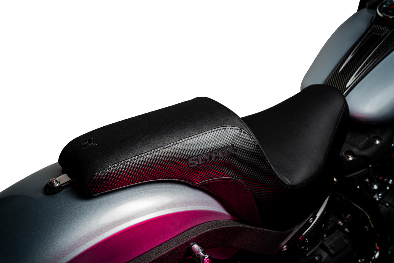 The Lowrider Drifter Seat - Lowrider Drifter Seat - Black Logo - Smooth Vinyl - Carbon Fiber - FXLR/FLSB '18-'24 [0802-1589] - Image 2