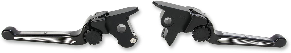 Anthem Adjustable Lever Set for Harley Models - Contrast [0610-1711]