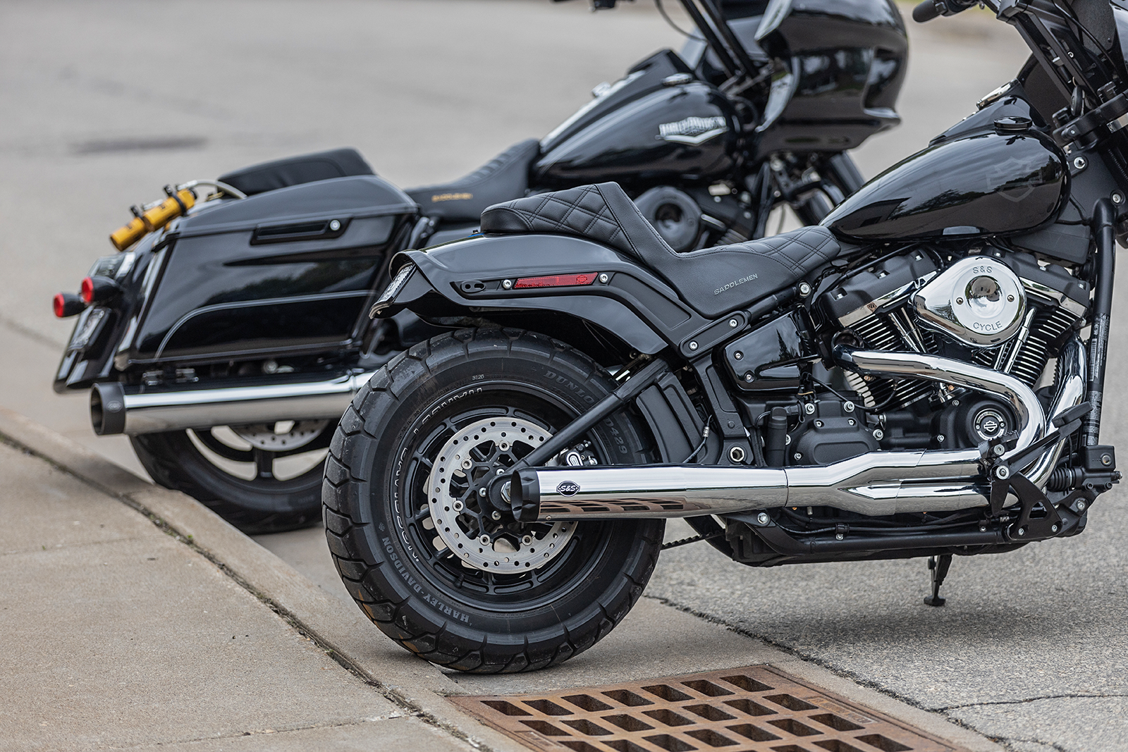 SuperStreet 2:1 50 State Exhaust System - 2:1 50 State Exhaust for M8 Softail - Chrome [1800-2486] - Image 4